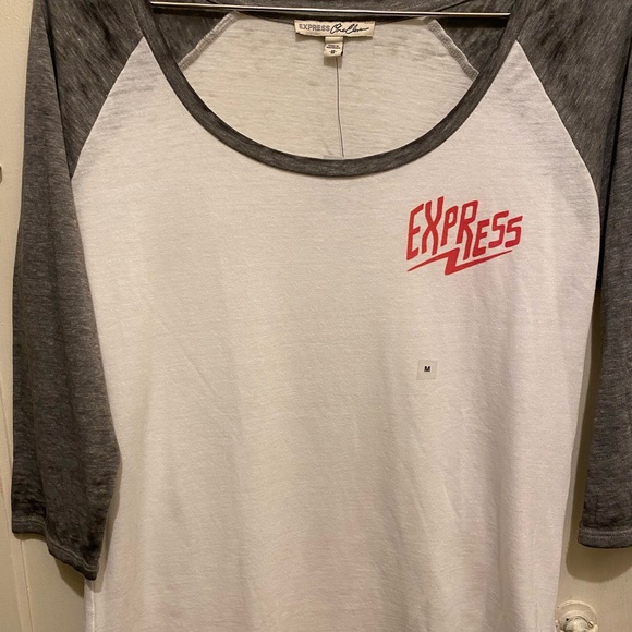 ⚾️Express One Eleven Lightning Bolt Baseball Tee⚾️ - Picture 2 of 5